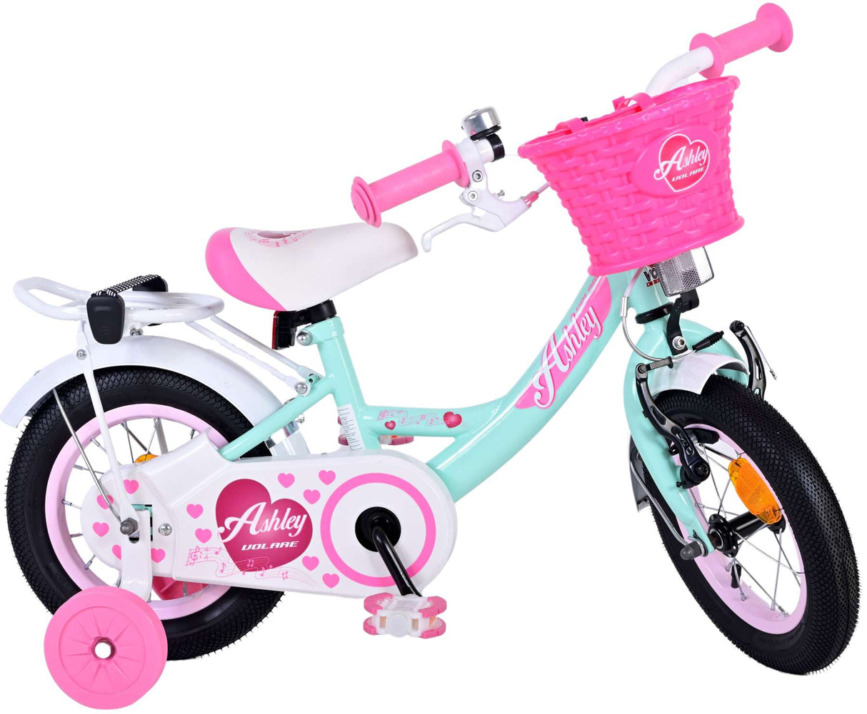 Volare Ashley Children's Bicycle - Mädchen - 12 Zoll - Grün