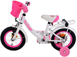 Volare Ashley Children’s Bicycle - Girls - 12 Inch - White