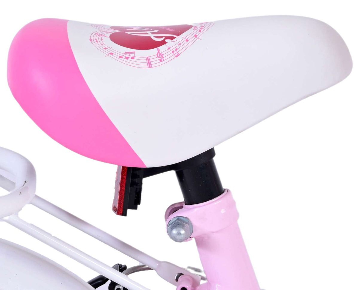 Volare Ashley Children's Bike Girls 12 tum rosa tvåhandbromsar