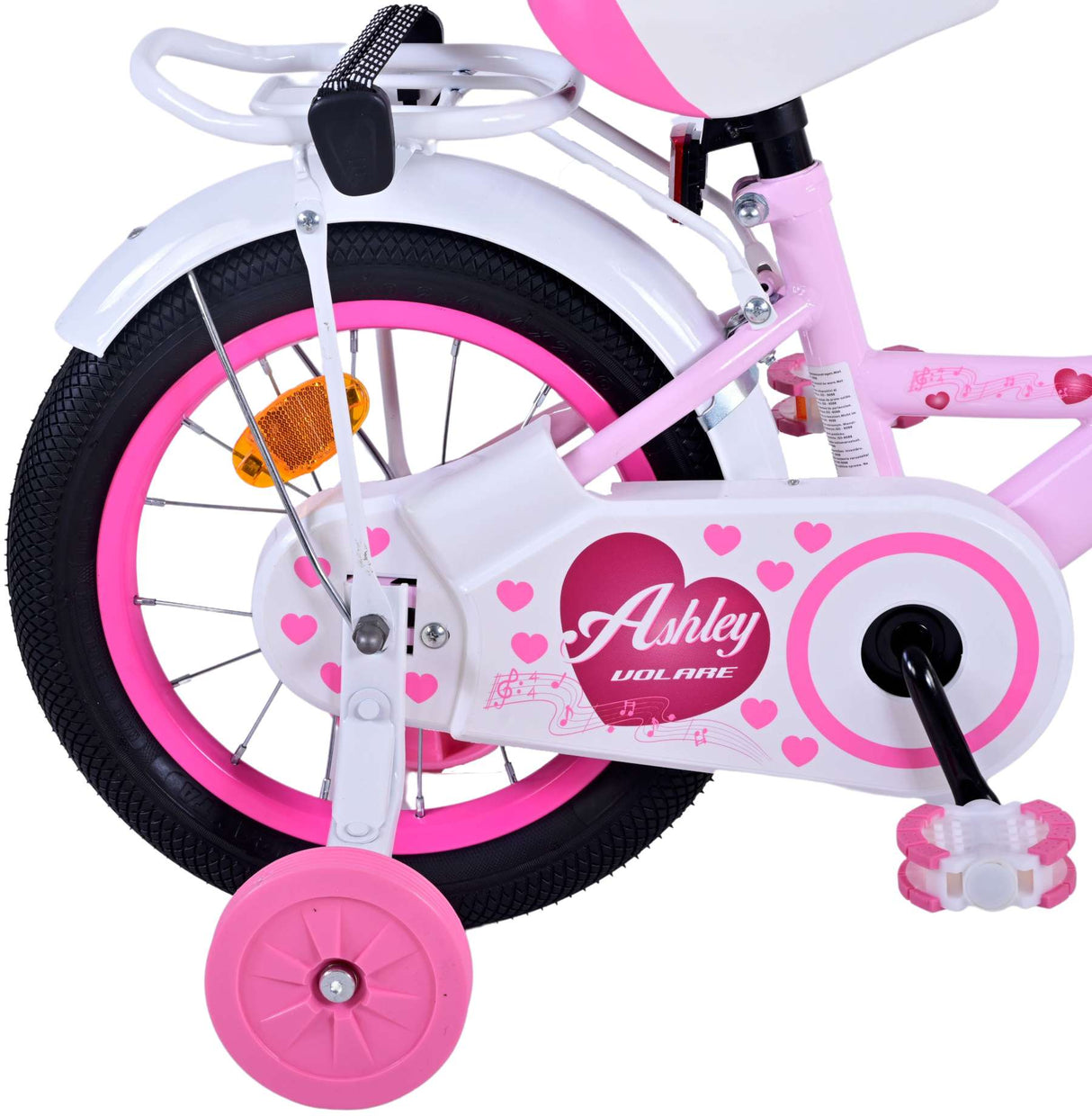 Volare Ashley Children's Bike Girls 14 Zoll rosa