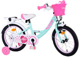 Volare Ashley Bike para bicicletas para niños de 16 pulgadas Verde