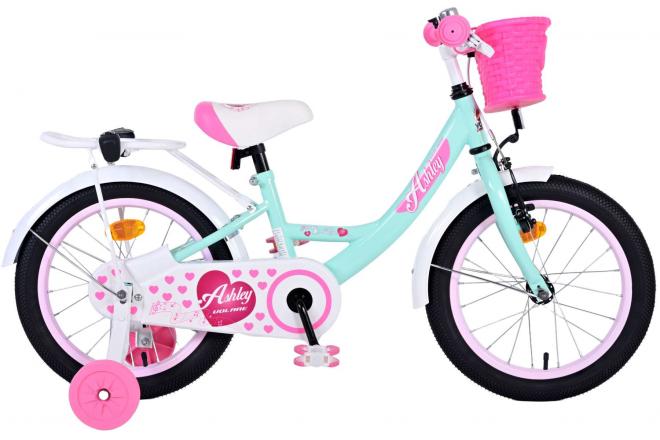 Volare Ashley Bike para bicicletas para niños de 16 pulgadas Verde