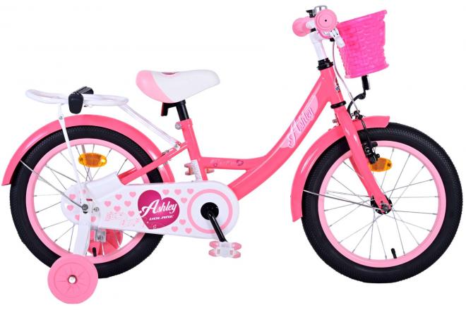 Volare Ashley Children's Bike Girls 16 Zoll rosa rot