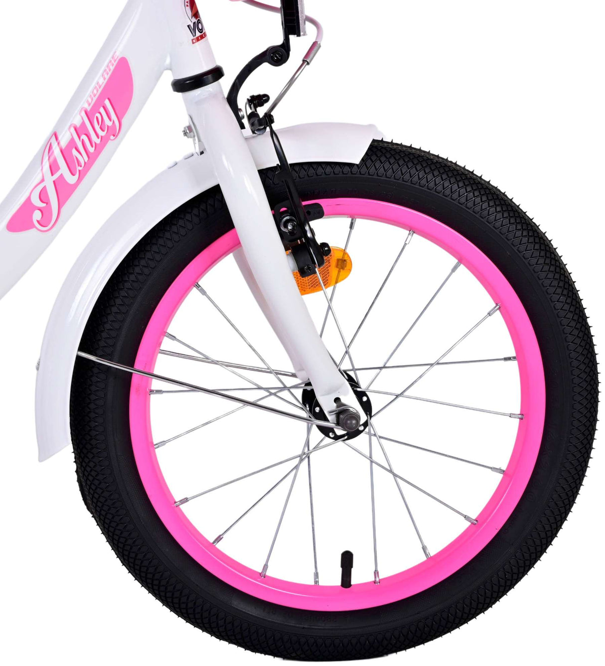 Volare Ashley Bike para niños - niñas - 16 pulgadas - blanco