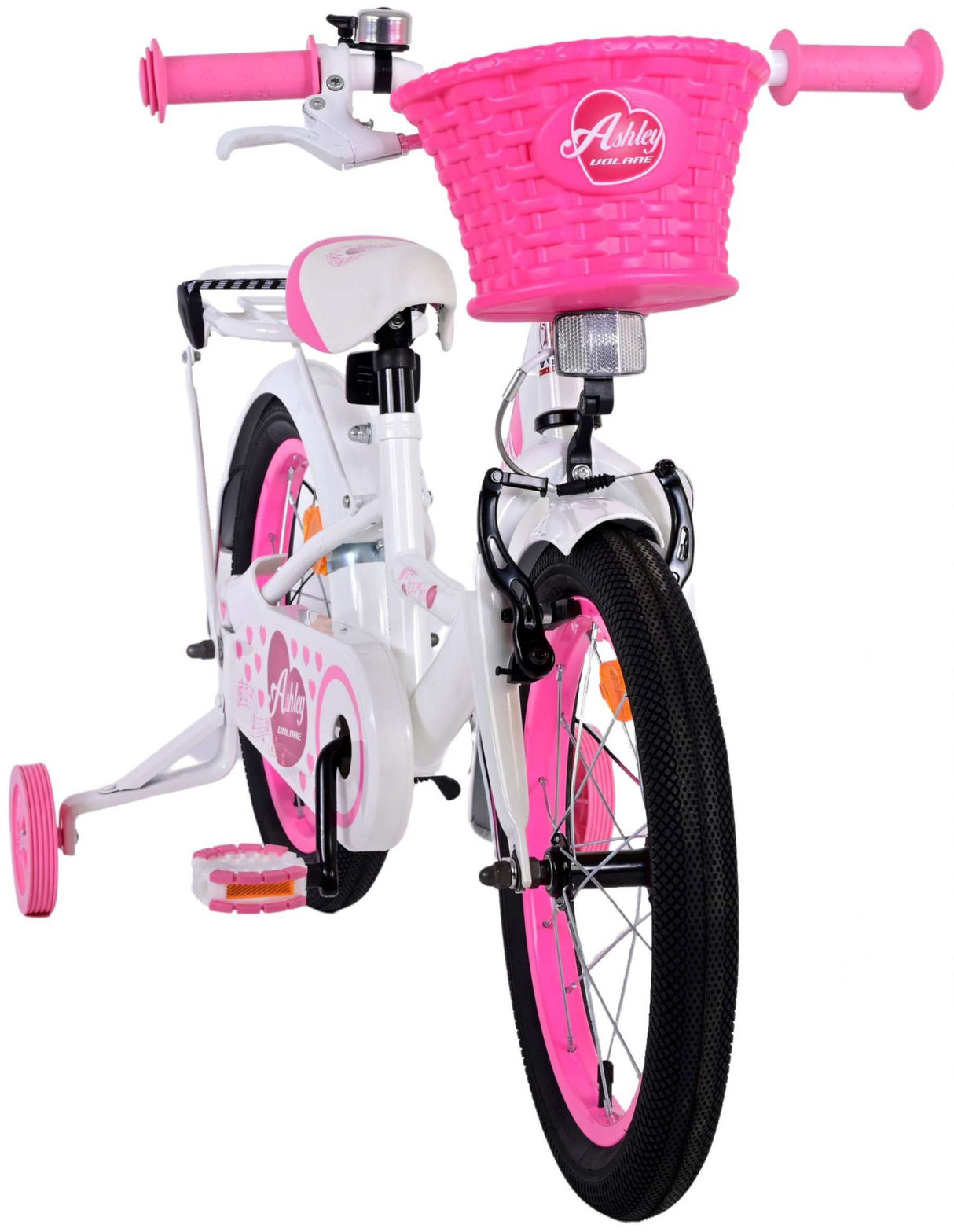 Bike per bambini di Vlatare Ashley - Girls - 16 pollici - Bianco