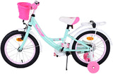 Volare Ashley Bike para bicicletas para niños de 16 pulgadas Verde