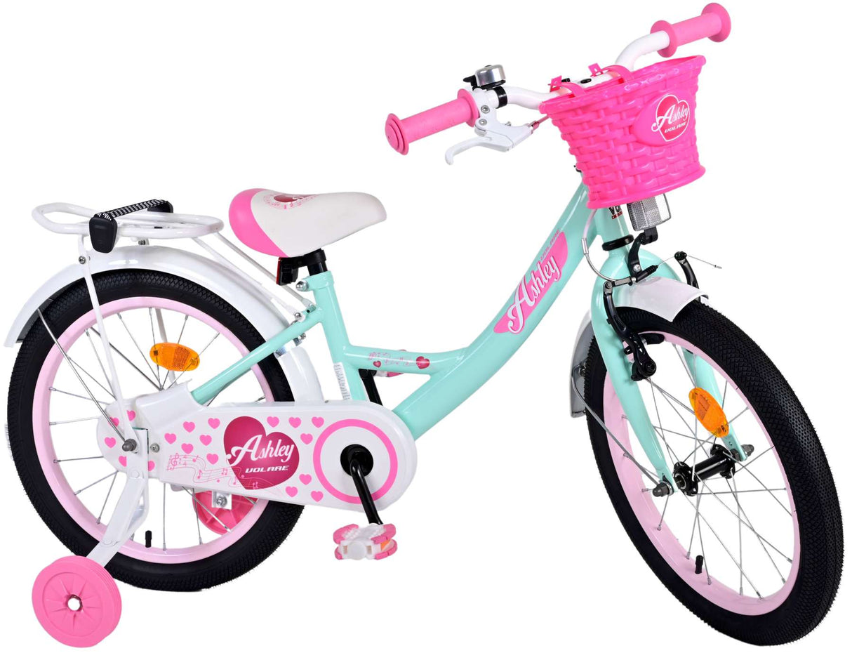 Volare Ashley Children's Bike Girls 18 Zoll grün