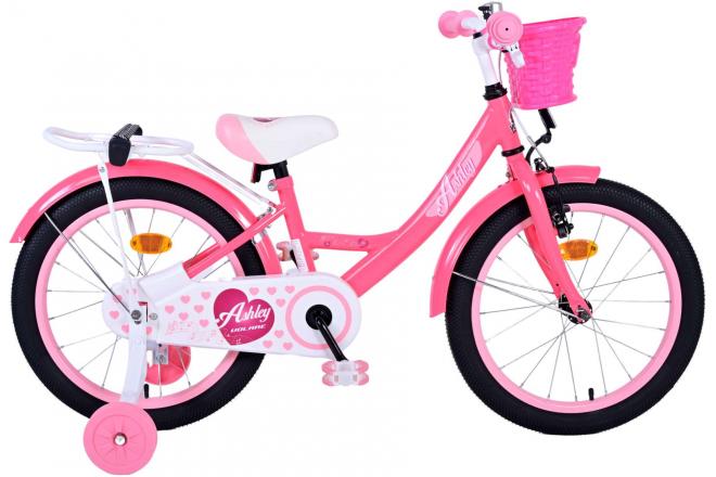 Volare Ashley Kinderfiets Meisjes 18 inch Roze Rood