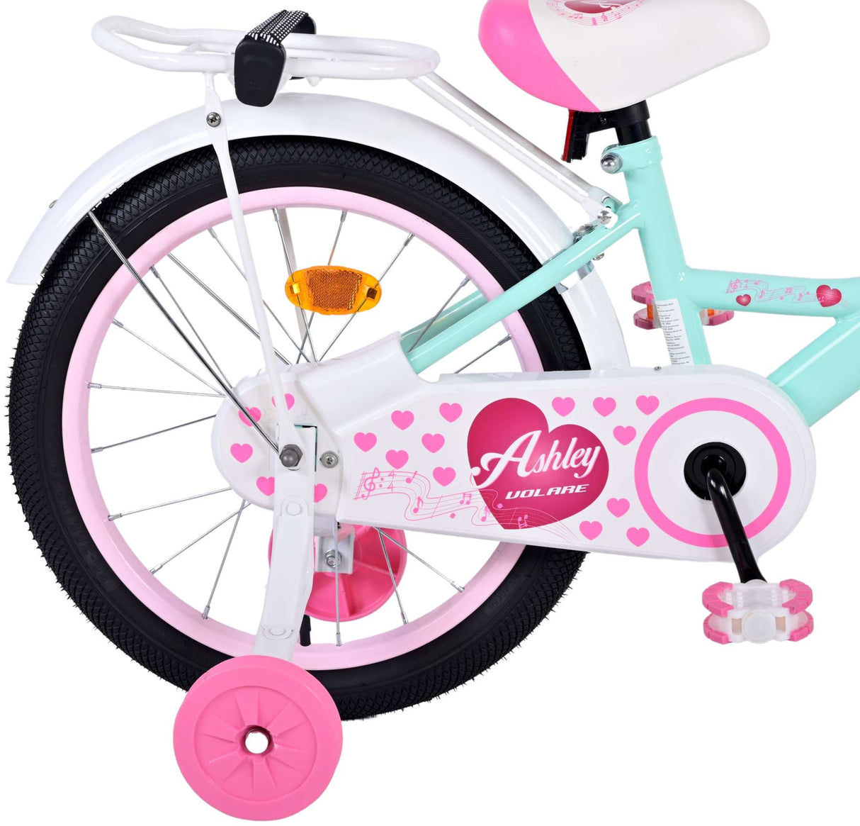 Volare Ashley Children's Bike Girls 18 Zoll grün