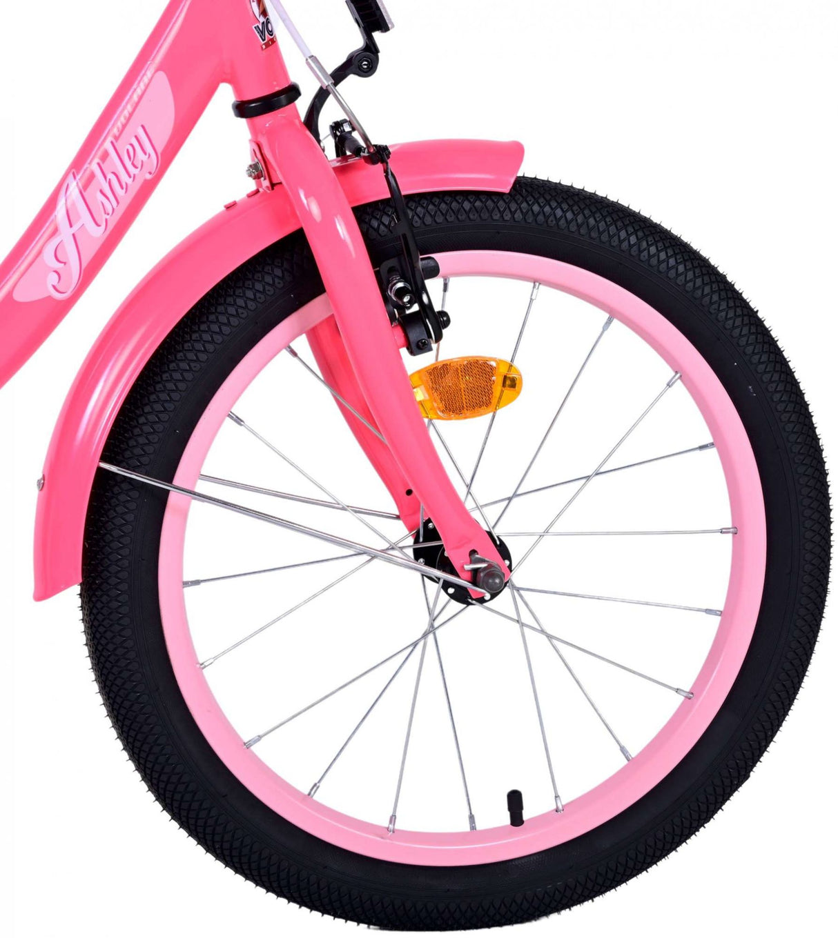 Valorare Ashley Children's Bike Girls Rosso rosa 18 pollici