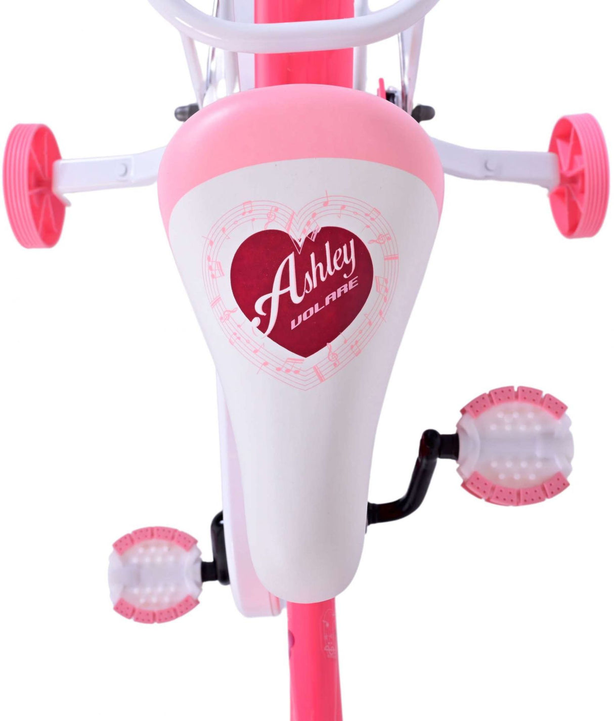 Volare Ashley Kinderfiets Meisjes 18 inch Roze Rood