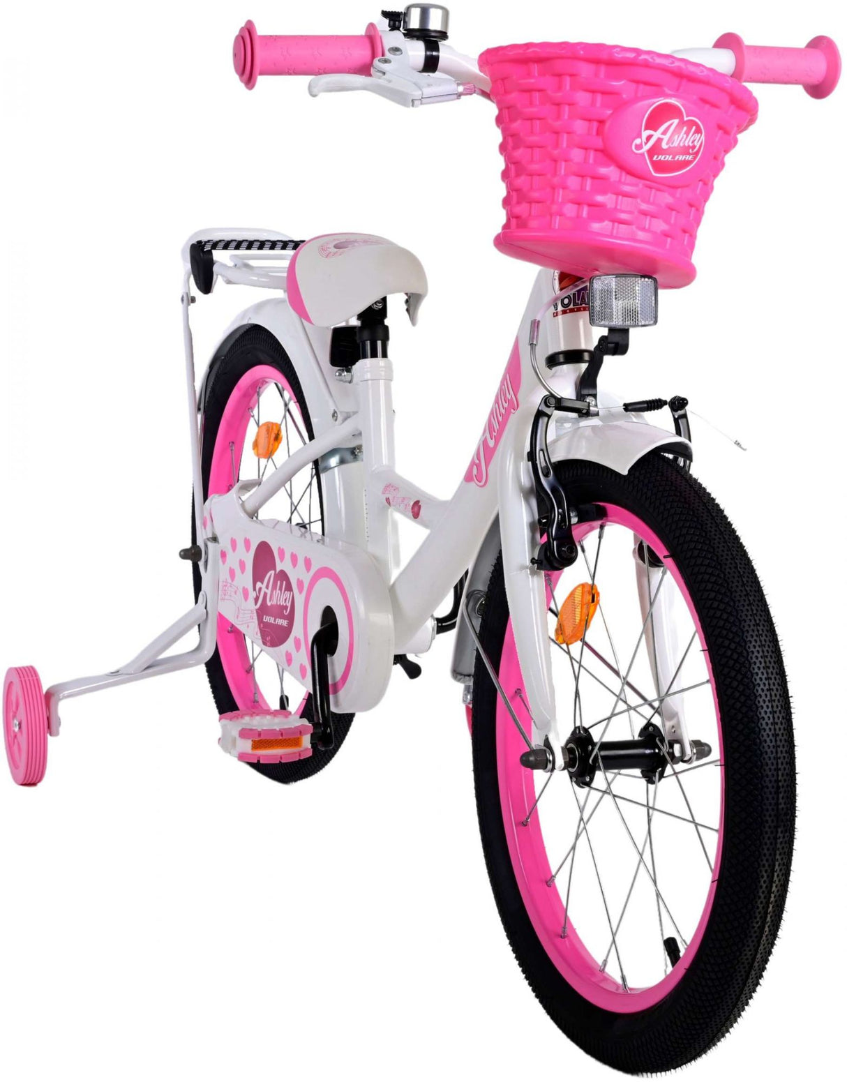 Volare Ashley Children's Bike Girls 18 Zoll Weiß