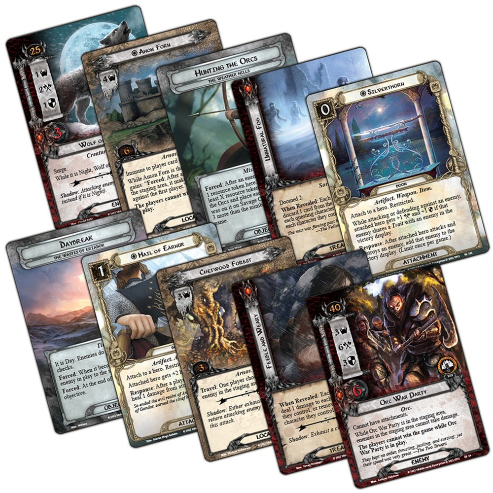Asmodee, der Herr der Ringe: Das Kartenspiel Angmar Awak