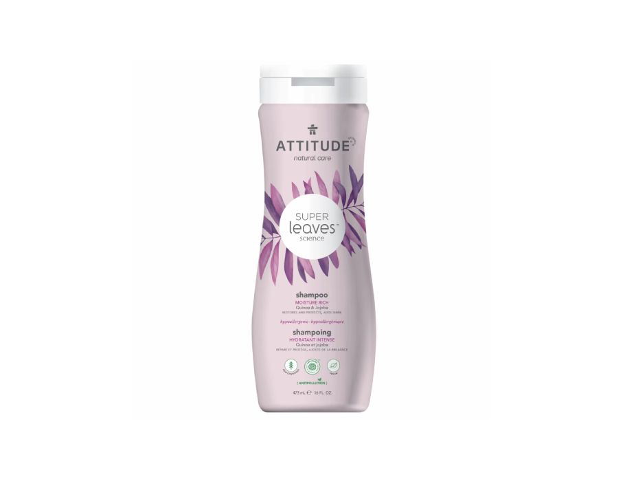 Attitude Super Leaves™ – Shampoo – feuchtigkeitsreiches Quinoa-Jojoba – 473 ml