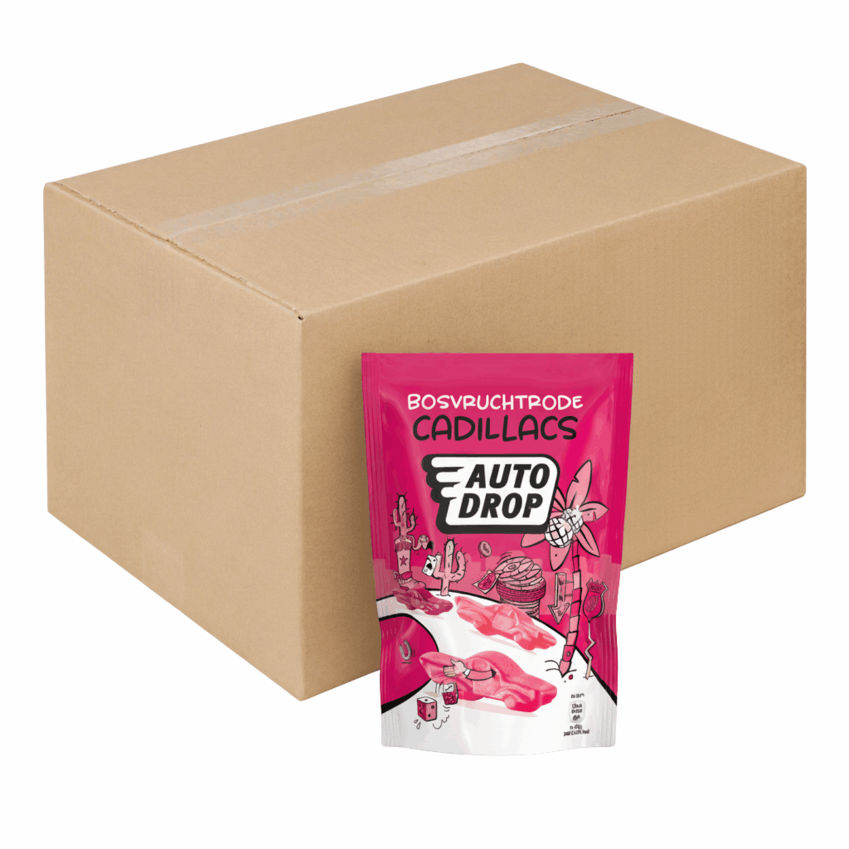 Autodrop Mixbeutel Waldfruchtrote Cadillacs (16x 150gr)
