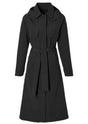 Basil Trenchcoat Mosse Damen Jet Black XXL