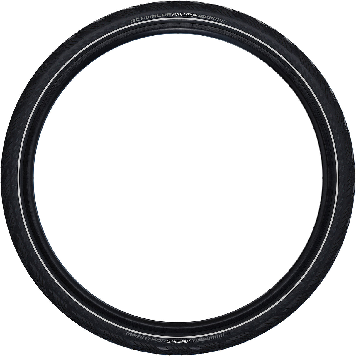 Klappband Schwalbe Marathon Effizienz Super Race V-Guard 27,5 x 2,15 55-584-Black mit Reflexion
