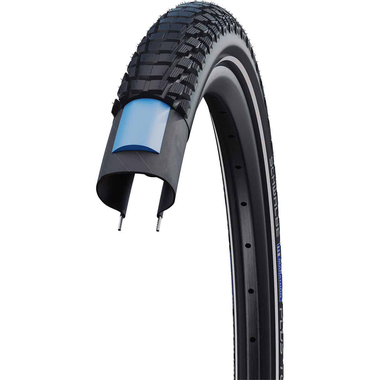 Schwalbe Tire 28-2.15 (55-622) Marathon Plus Tour Perf. schwarze Wiederwahl