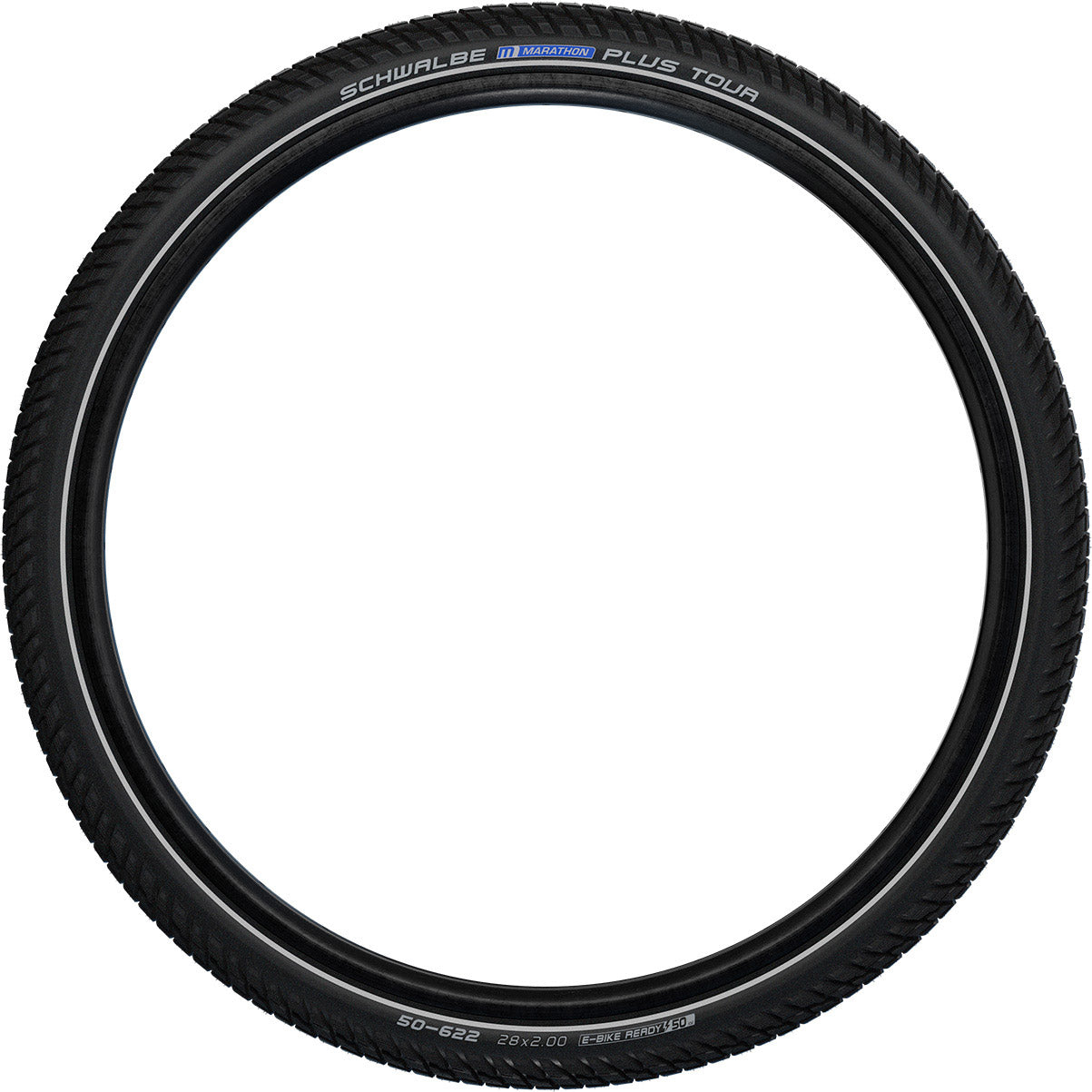 Schwalbe 28x2,15 (55-622) Marathon Plus Tour Smartguard schwarzes Reflexgewinde 11159365.01