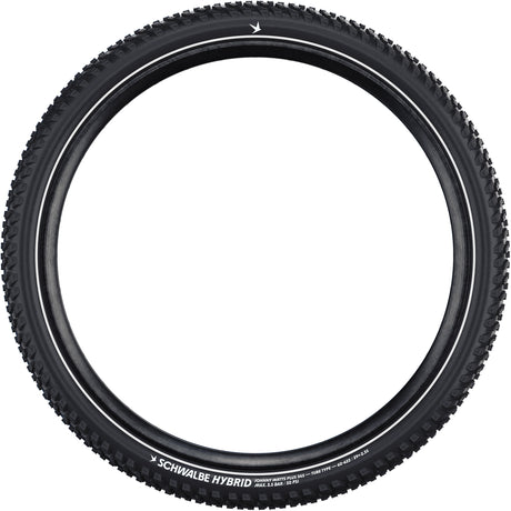 Schwalbe vouwband johnny watts plus hybrid 365 60-584 +r zwart