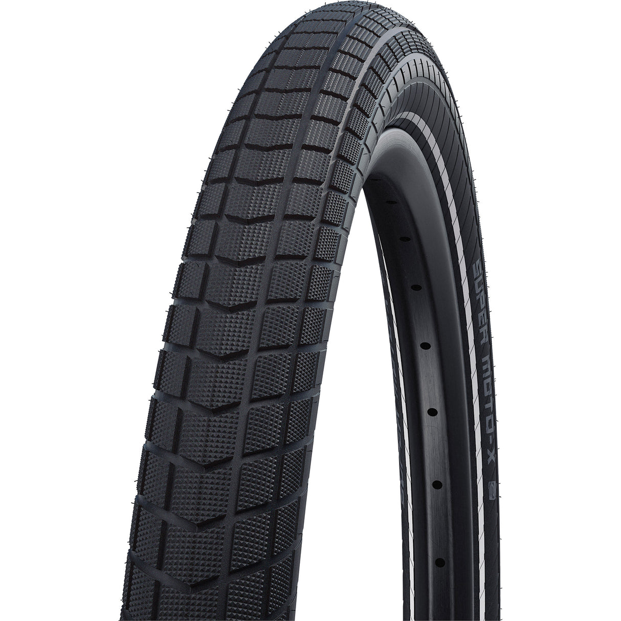 Schwalbe Super Moto-X – kabelgebunden – Addix – DD – Raceguard – 20 x 2,80 – Schwarz + Reflex