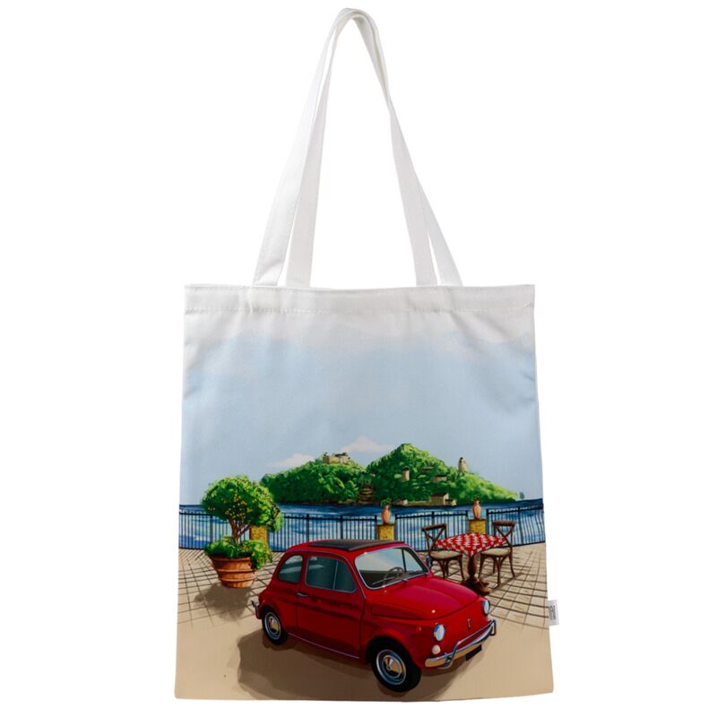 Schulter-Einkaufstasche Fiat 500 Riviera