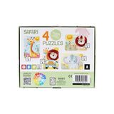Barbo toys safari touch feel puzzels (5610)