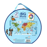 Barbo toys grote wereldpuzzel - waar wonen de dieren? (5845)