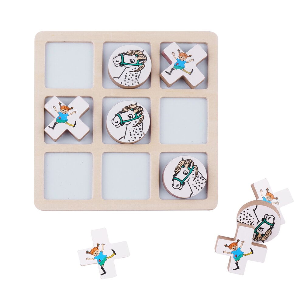 Barbo Toys Pippi Tic-Tac-Toe aus Holz (8635)