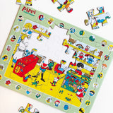 Barbo Toys Pippi – Rahmen-Papppuzzle – Dingfinder (8653)
