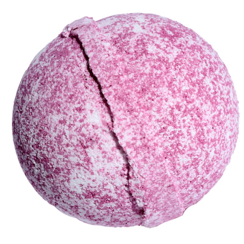 Badebomben-Tablett – Erdbeer-Pavlova (Erdbeerschaum)