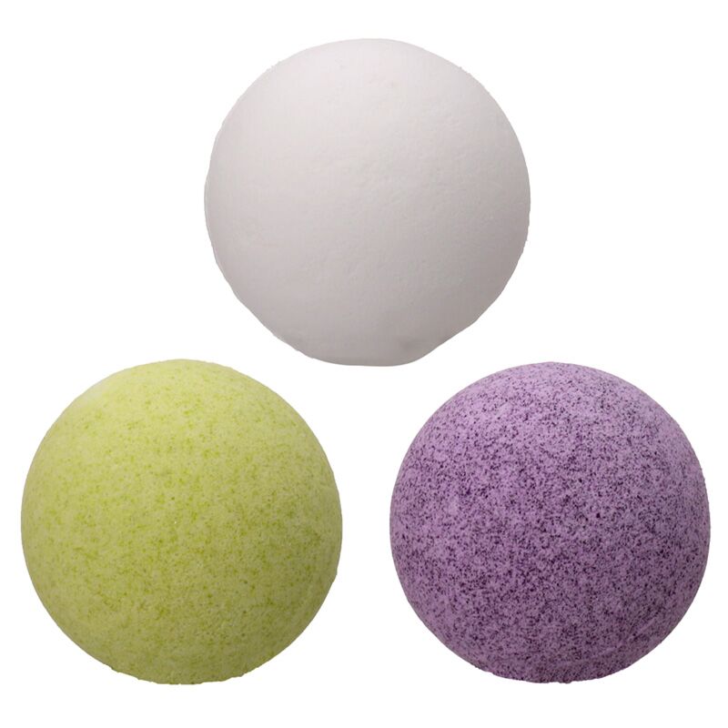 Beauty-Geschenkset mit 6 Lavendel-Badebomben