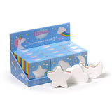Schwimmende Einhorn-Badebombe mit magischem Regenbogen