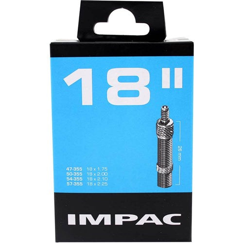 IMPAC Innenrohr (von Schwalbe) DV18 18x1.75 2.35 Etro 47 57-355, Ventil: Blitz Holland 26 mm