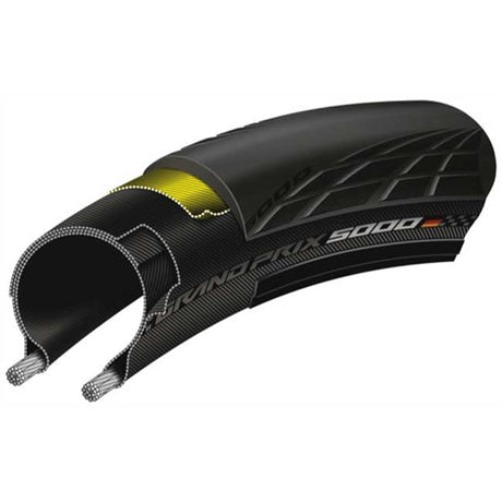 Continental Grand Prix Racing Bike Band 700x28c Schwarz