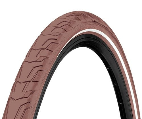 Continental Ride City 28 x 1,75 kabelgebunden braun braun
