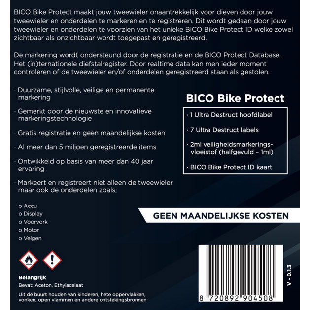 Cema bico protect anti-diefstal fietsbeveiliging bike protect