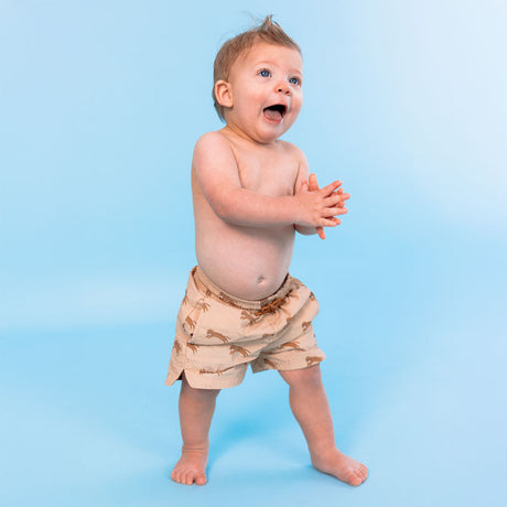 Wanderer | braune UV-Badehose Jungen