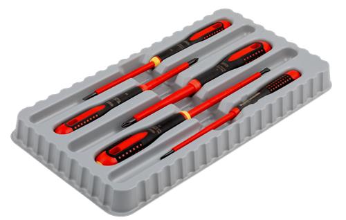 Bahco Schraubendreher-Set Ergo 1000V 5-teilig
