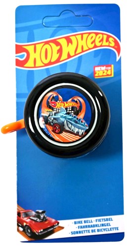 Volare Hot Wheels Fahrradklingel – Jungen – Orange – Schwarz