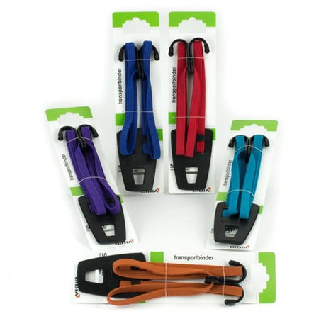 Widek b.v. bibia Transportbinder in Farbe mit Haken u.a. zum Transport des Vorderradträgers