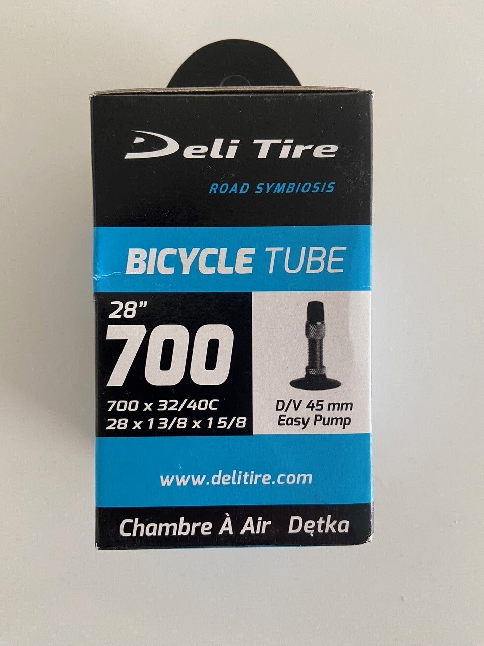 Deli Tire INTER TUBE DV17 28 pollici 28x1 5 8x1 3 8 37 42-622 45 mm