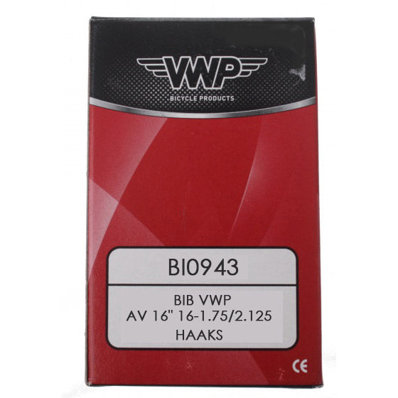 Schwalbe binnenband vwp av 16 16-1.75 2.125 haaks