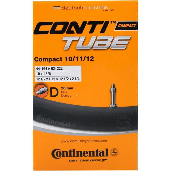 Continental Binnenband dv1 compact 10 11 12 inch 44 62-222 doosje