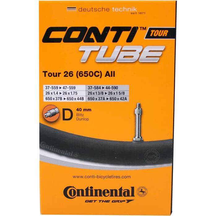 Continental Inner Tube DV12 26 tum 37 47-559-590 DV 40 mm