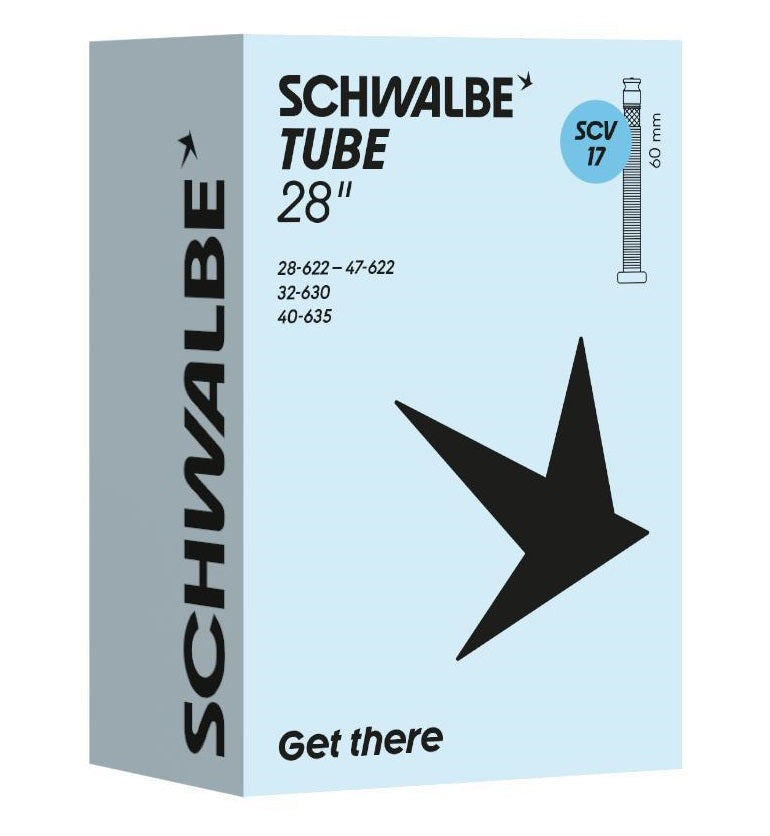 Schwalbe Schlauch SCV17 28 Zoll 28 47-622 635 Klickventil 60 mm