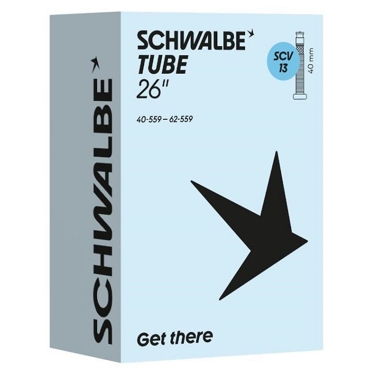 Schwalbe Schlauch scv13 26 Zoll 40 62-559 Klickventil 40 mm