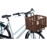 Basilikum fietslat m - mittel - 29,5 Liter - braun