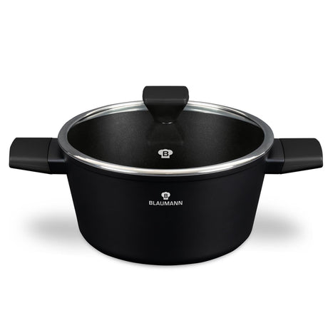 Blaumann schwarz-silberne Bratpfanne ø24cm