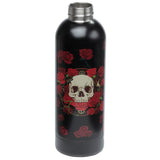 Thermosflasche mit Totenkopf-Rosen, 530 ml